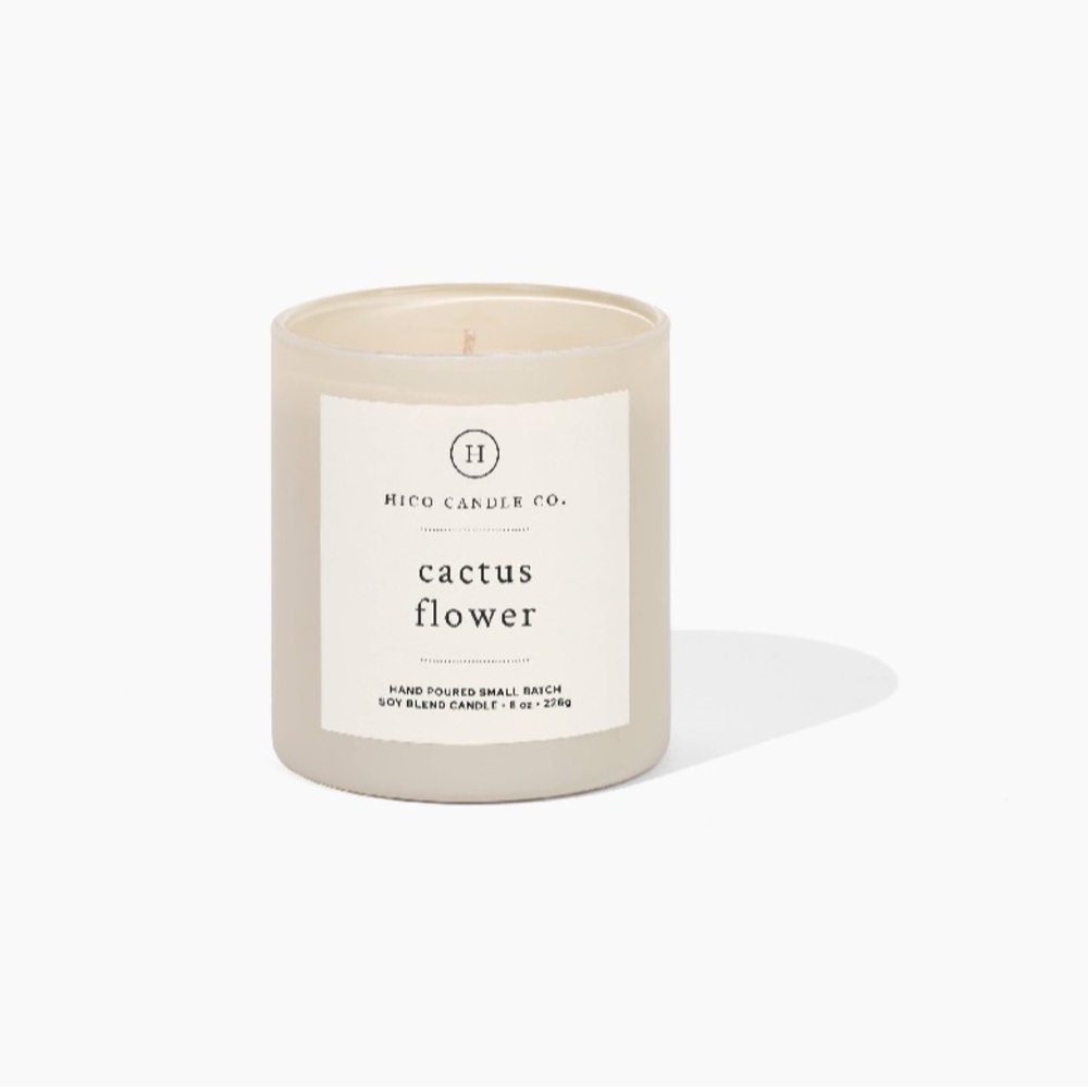Hico Candle Company Cactus Flower Candle